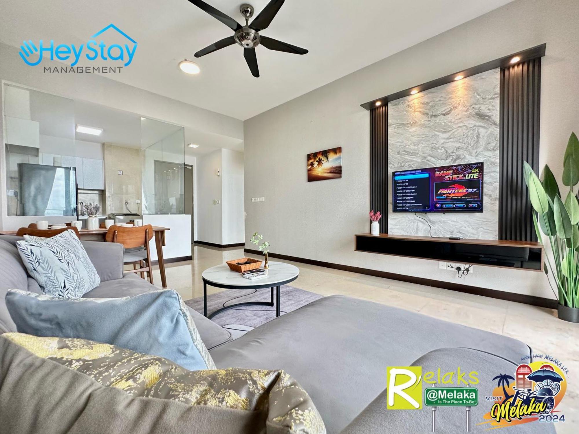 Silver Scape Residence Melaka Raya By Heystay Management Zewnętrze zdjęcie
