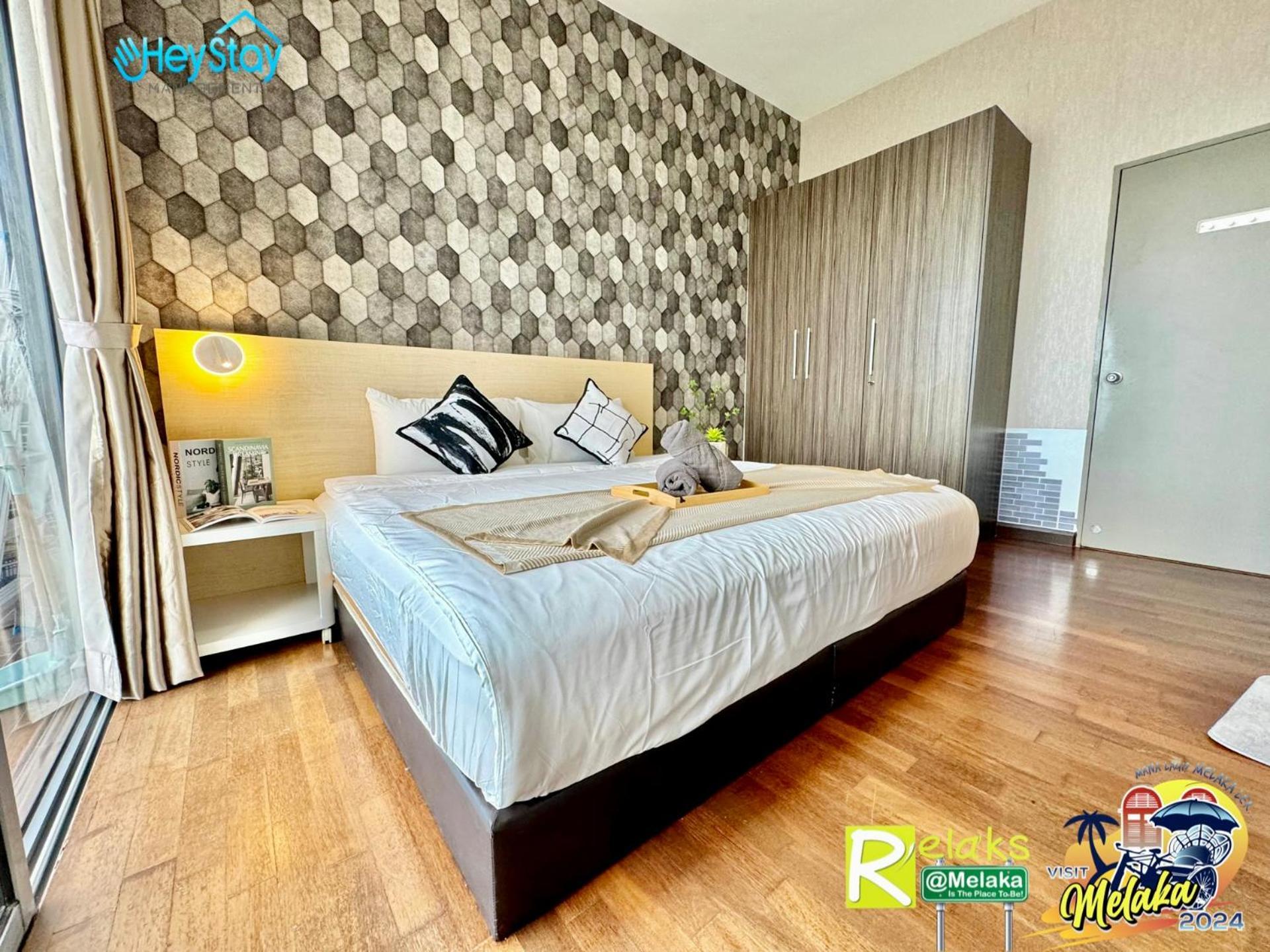 Silver Scape Residence Melaka Raya By Heystay Management Zewnętrze zdjęcie