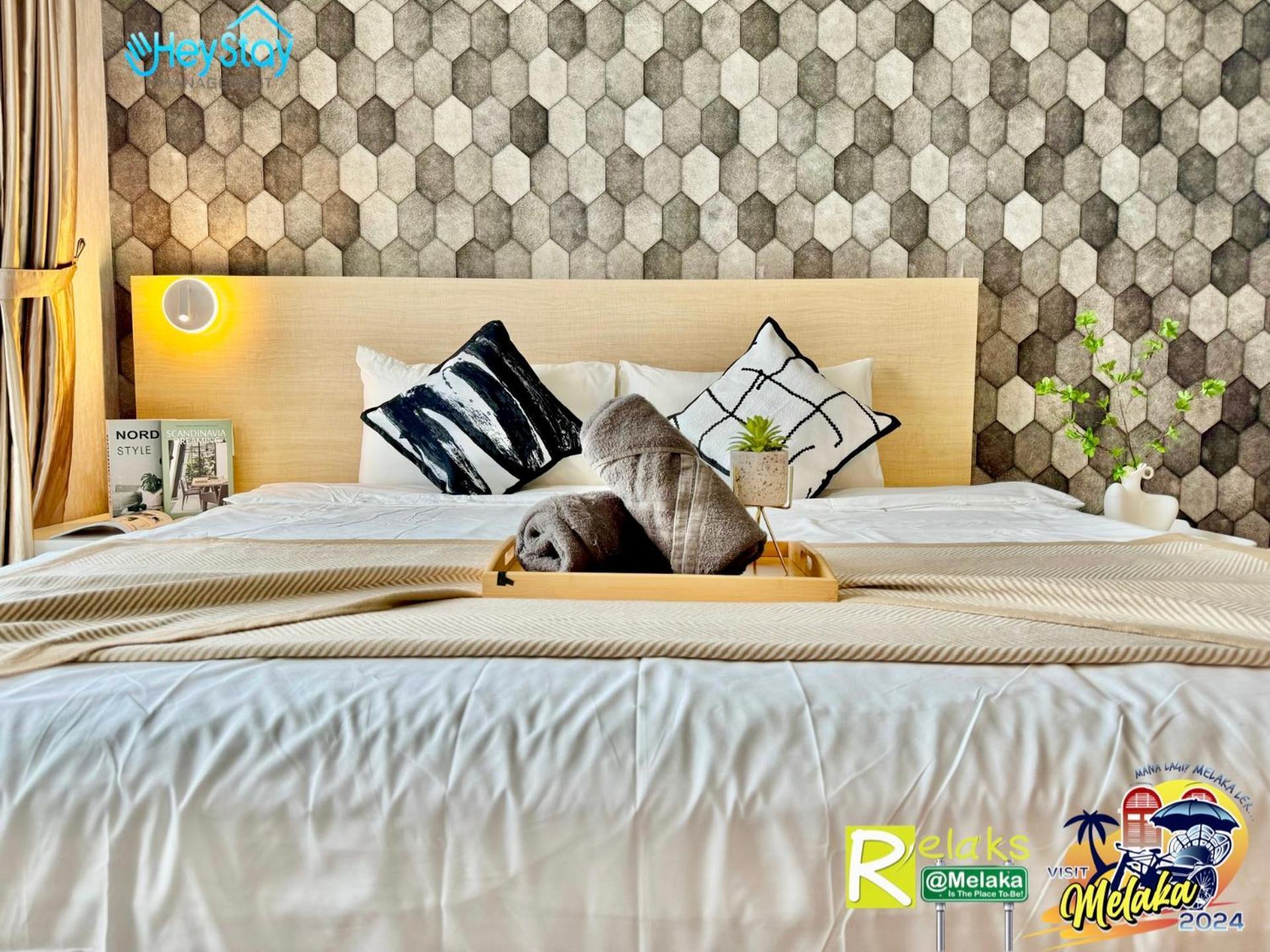 Silver Scape Residence Melaka Raya By Heystay Management Zewnętrze zdjęcie