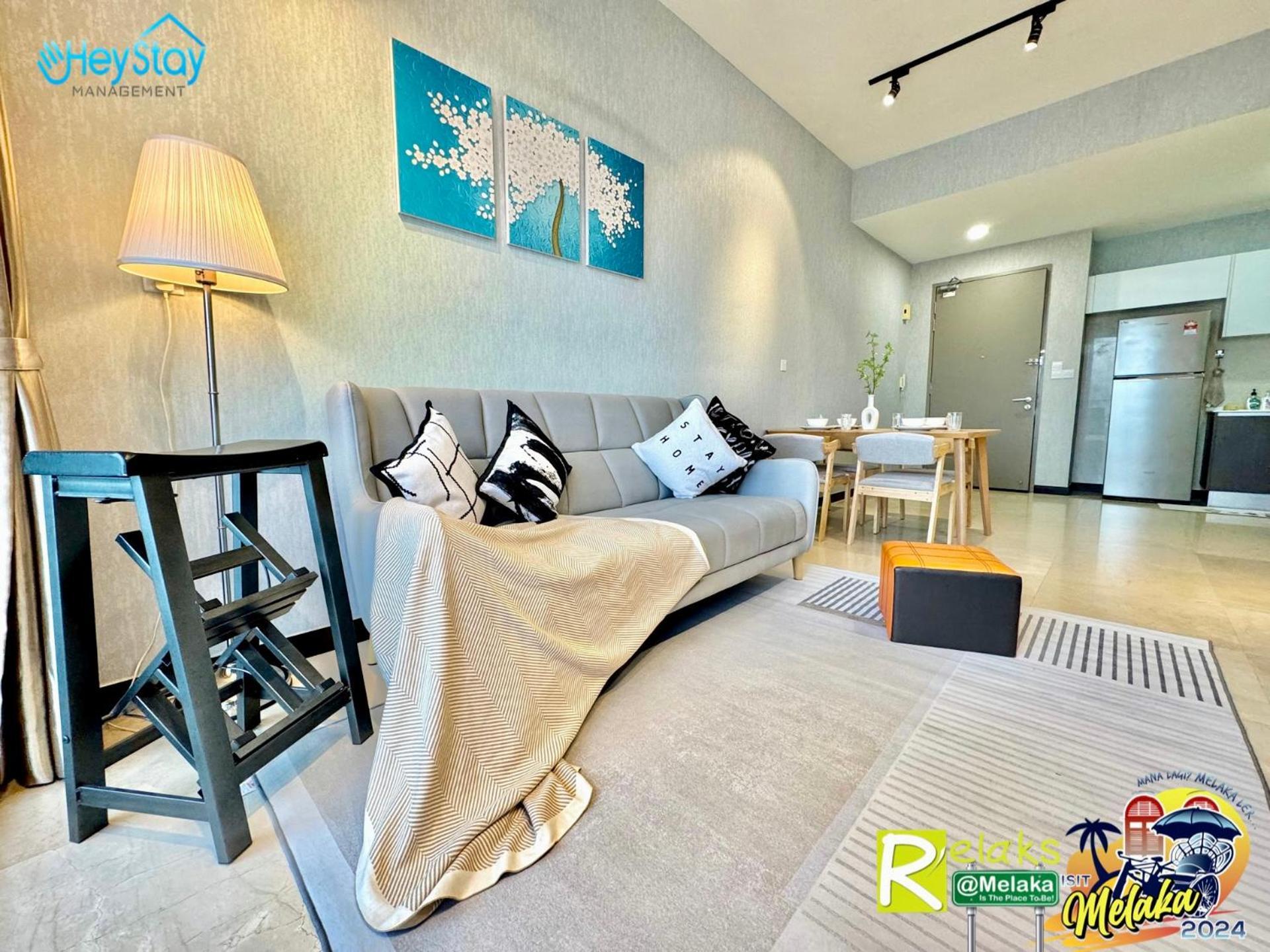Silver Scape Residence Melaka Raya By Heystay Management Zewnętrze zdjęcie