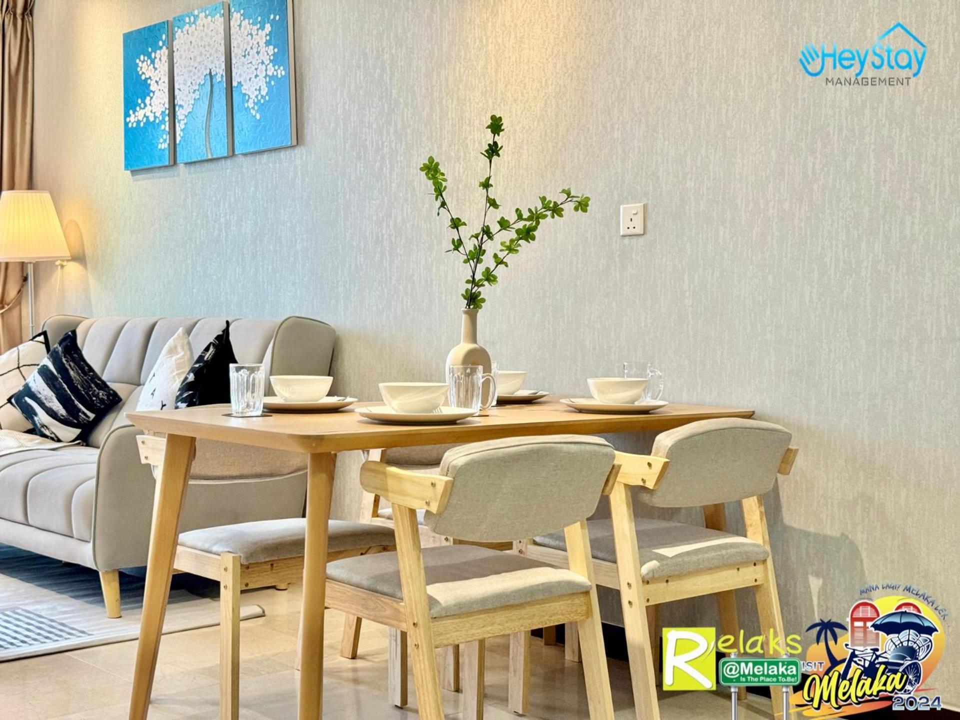 Silver Scape Residence Melaka Raya By Heystay Management Zewnętrze zdjęcie