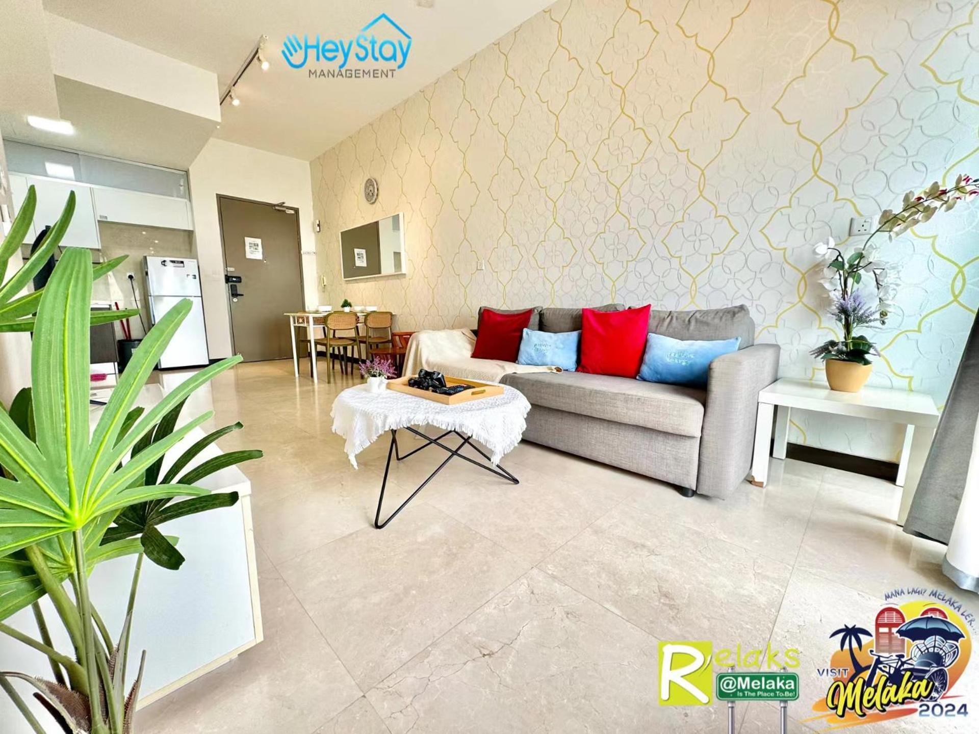 Silver Scape Residence Melaka Raya By Heystay Management Zewnętrze zdjęcie