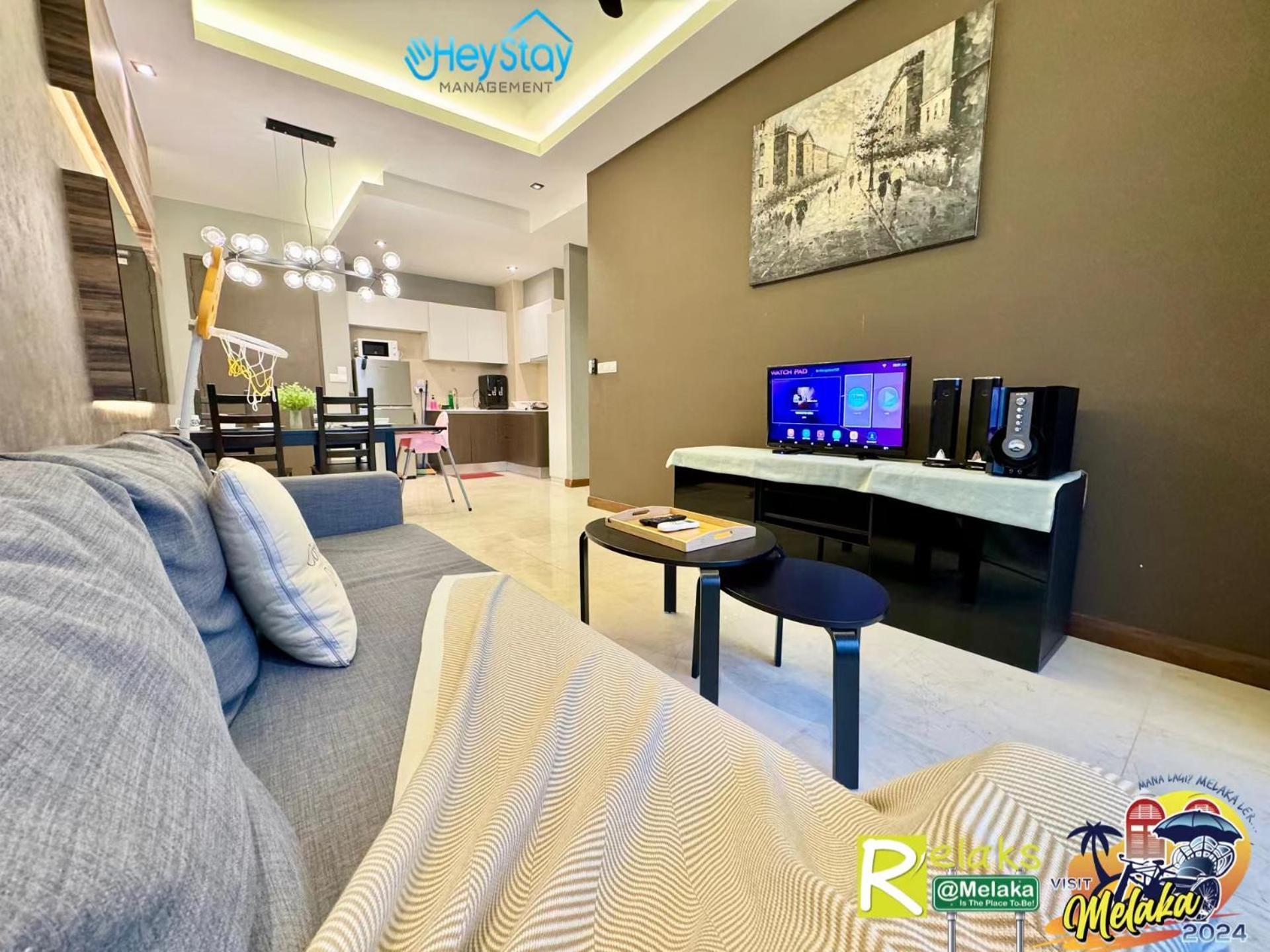 Silver Scape Residence Melaka Raya By Heystay Management Zewnętrze zdjęcie