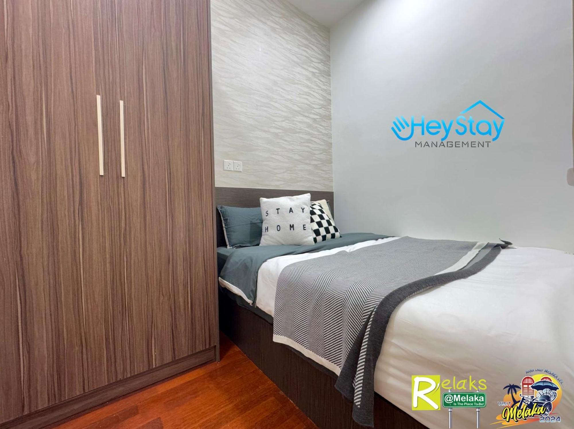 Silver Scape Residence Melaka Raya By Heystay Management Zewnętrze zdjęcie